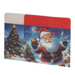 GAEM Пакет подарочный M (бумага 350г/м2, блок 12шт), L27,5 W12,5 H23 см, 4в.