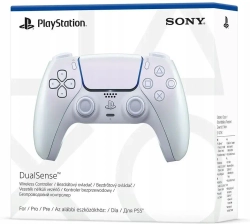 Беспроводной геймпад Dualsense Controller для PS5 (Chroma Pearl - Жемчужный хром, CFI-ZCT1W: SIEE)