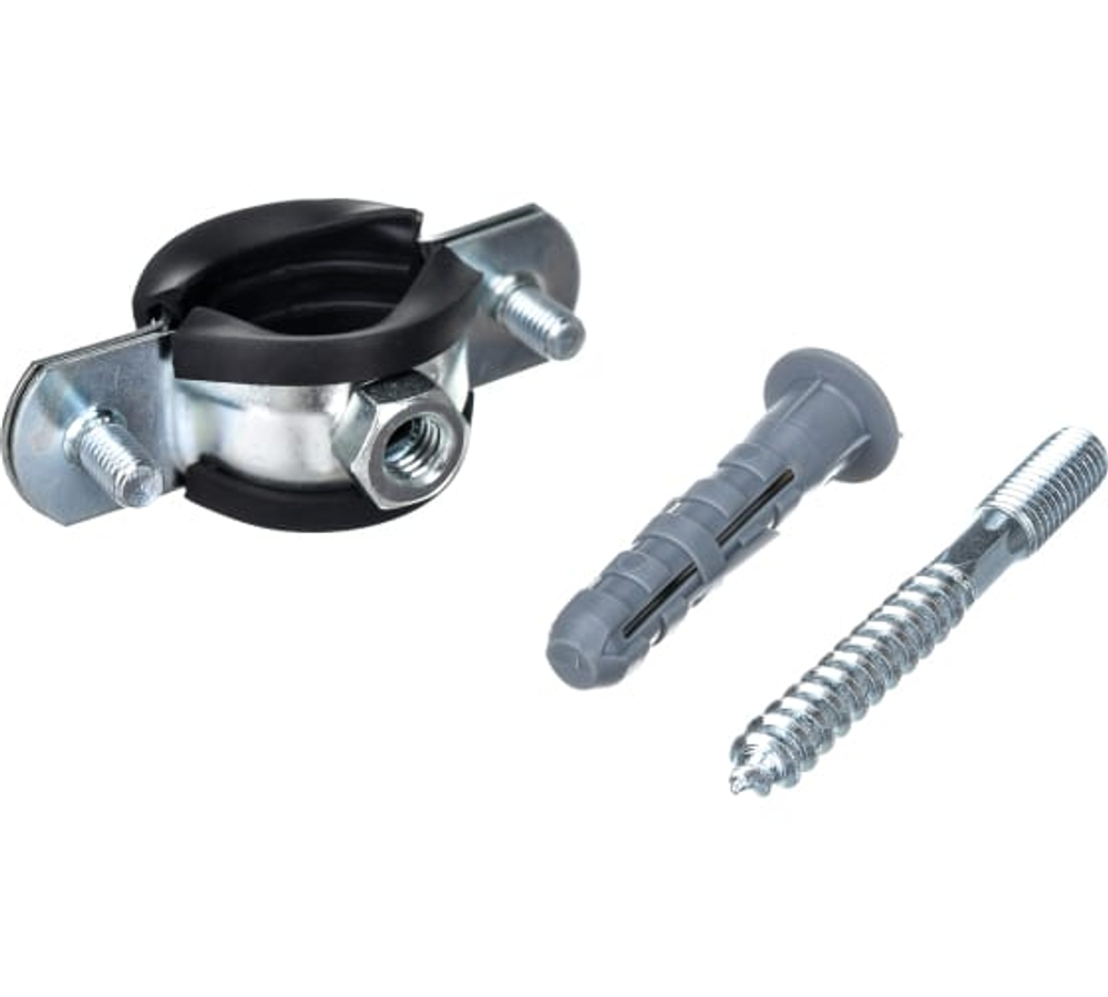 Хомут с шурупом разборный  1/2"(20-24мм) UNI-FITT