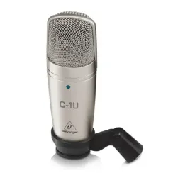 BEHRINGER C-1U - конденсаторный микрофон со встроенным USB аудиоинтерфейсом