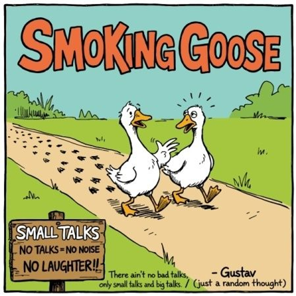 Альбом SMOKING GOOSE - SMALL TALKS 3rd Album