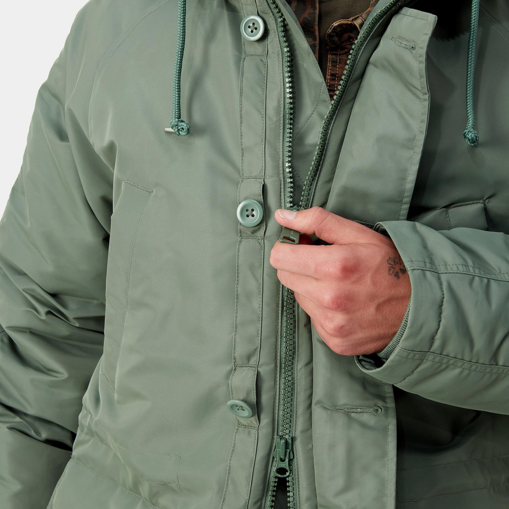 Куртка утепленная мужская CARHARTT Hooded Olten Parka