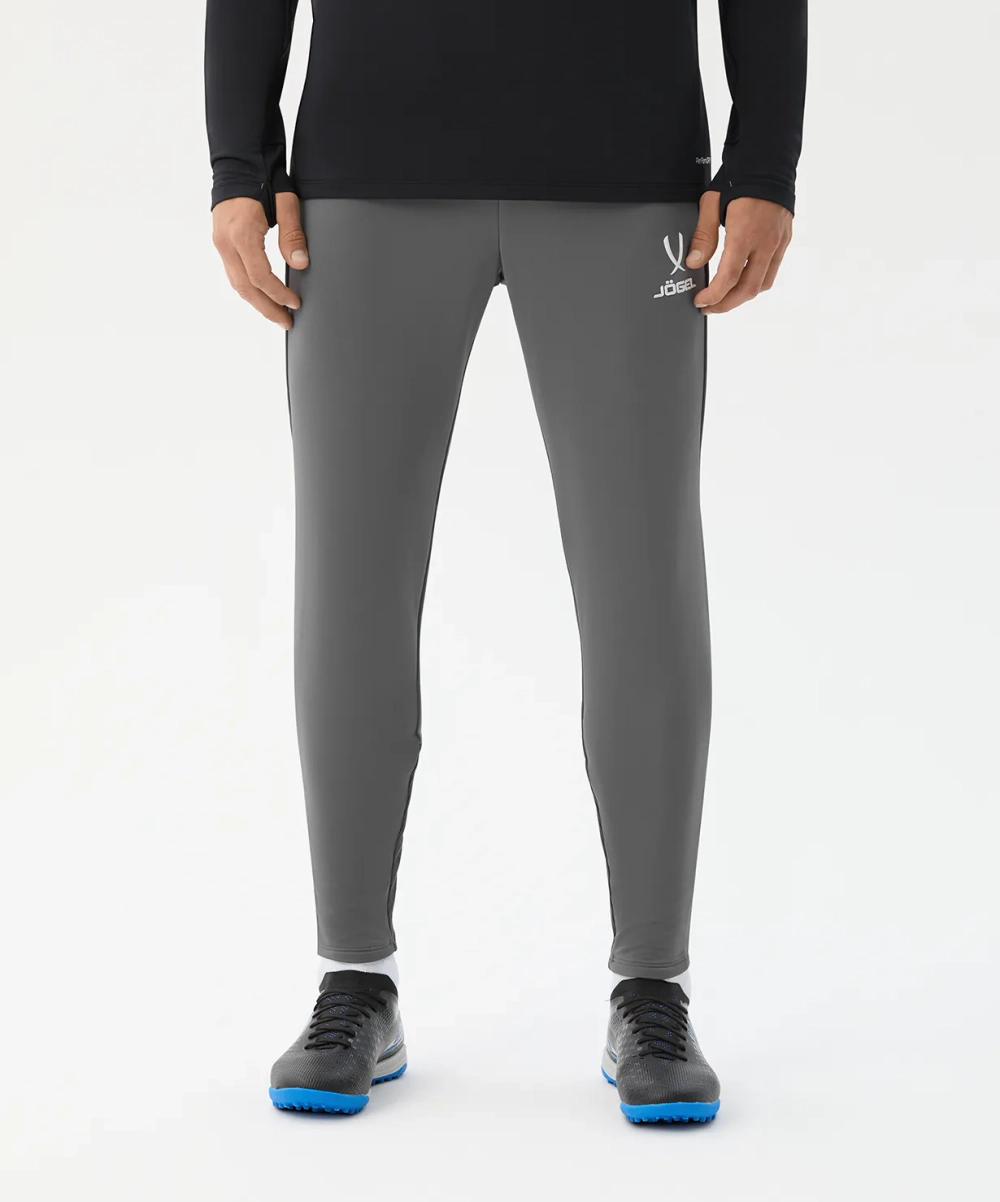 Брюки тренировочные без карманов JÖGEL PREMIER PerFormDRY Training Pants, темно-серый
