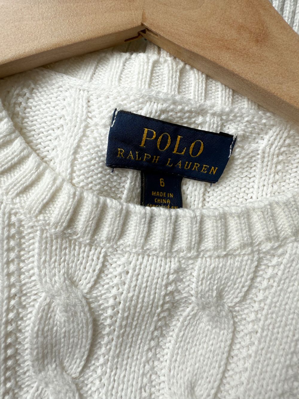Хлопковый джемпер Polo Ralph Lauren, 116
