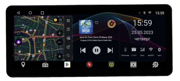 Магнитола для Mazda 6 2012-2014 - Redpower 85012XLM монитор 12.3" QLED в стиле Audi, Android 14, Быстрейшая, CarPlay, 4G SIM-слот