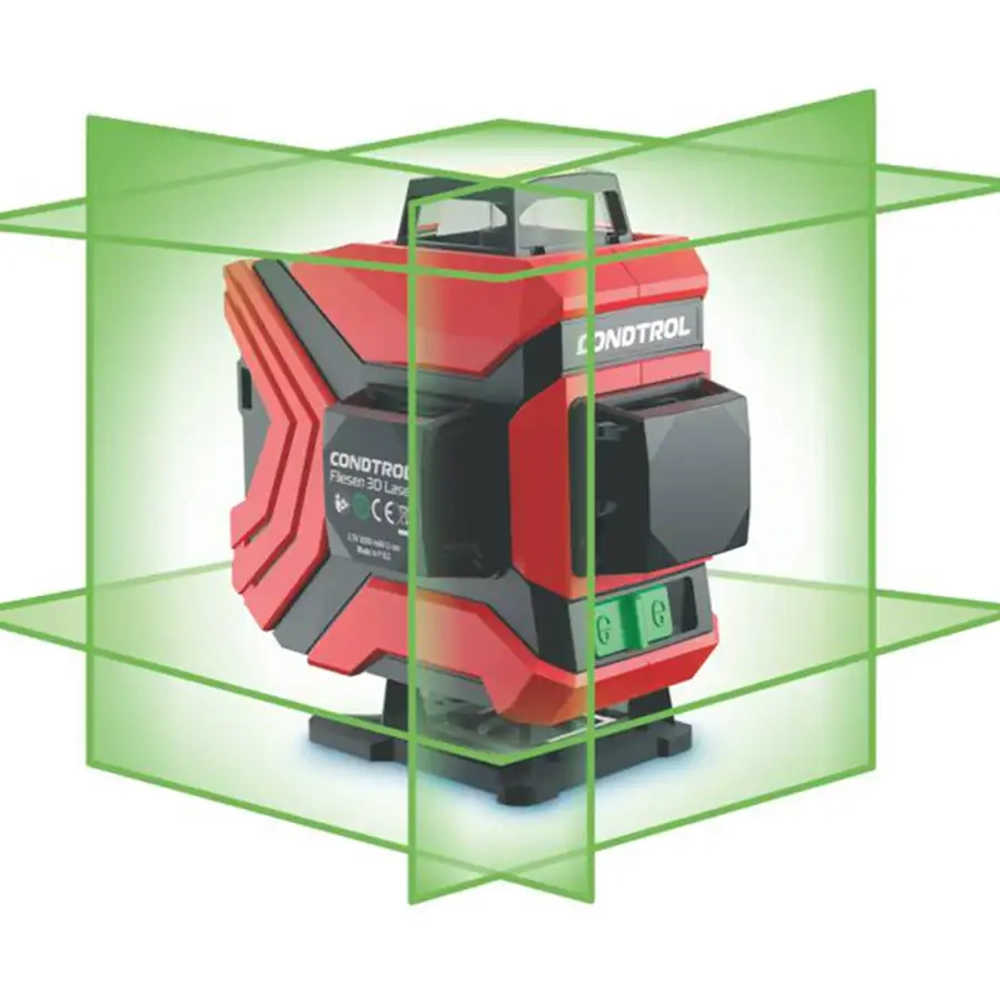 Fliesen 3D Laser Лазерный нивелир CONDTROL 57066