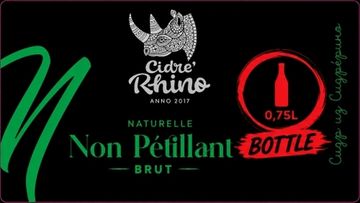 Naturelle Non Pétillant Brut 2023 // Cidre'Rhino (Спб)