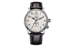 ZEPPELIN Piaget Collection Quartz Movement Men"s Watches Watch White Dial Stainless Steel Case Leather Strap