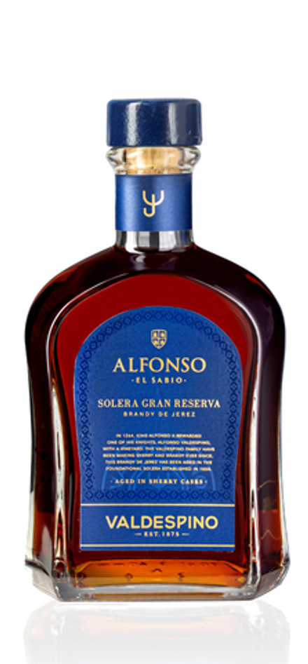 Испанский бренди Valdespino Alfonso El Sabio Solera Gran Reserva, 0,7 л