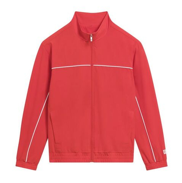 Кофта для мальчика теннисная Wilson Youth Team Woven - infrared