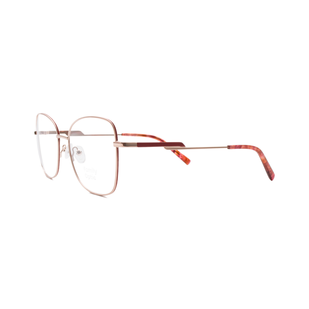 Оправа бабочка Family Optic MW1058 C2 золотая с розовым