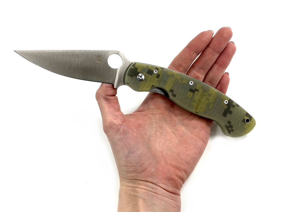 Нож складной Боец 4, D2, G10, камуфляж, S-4