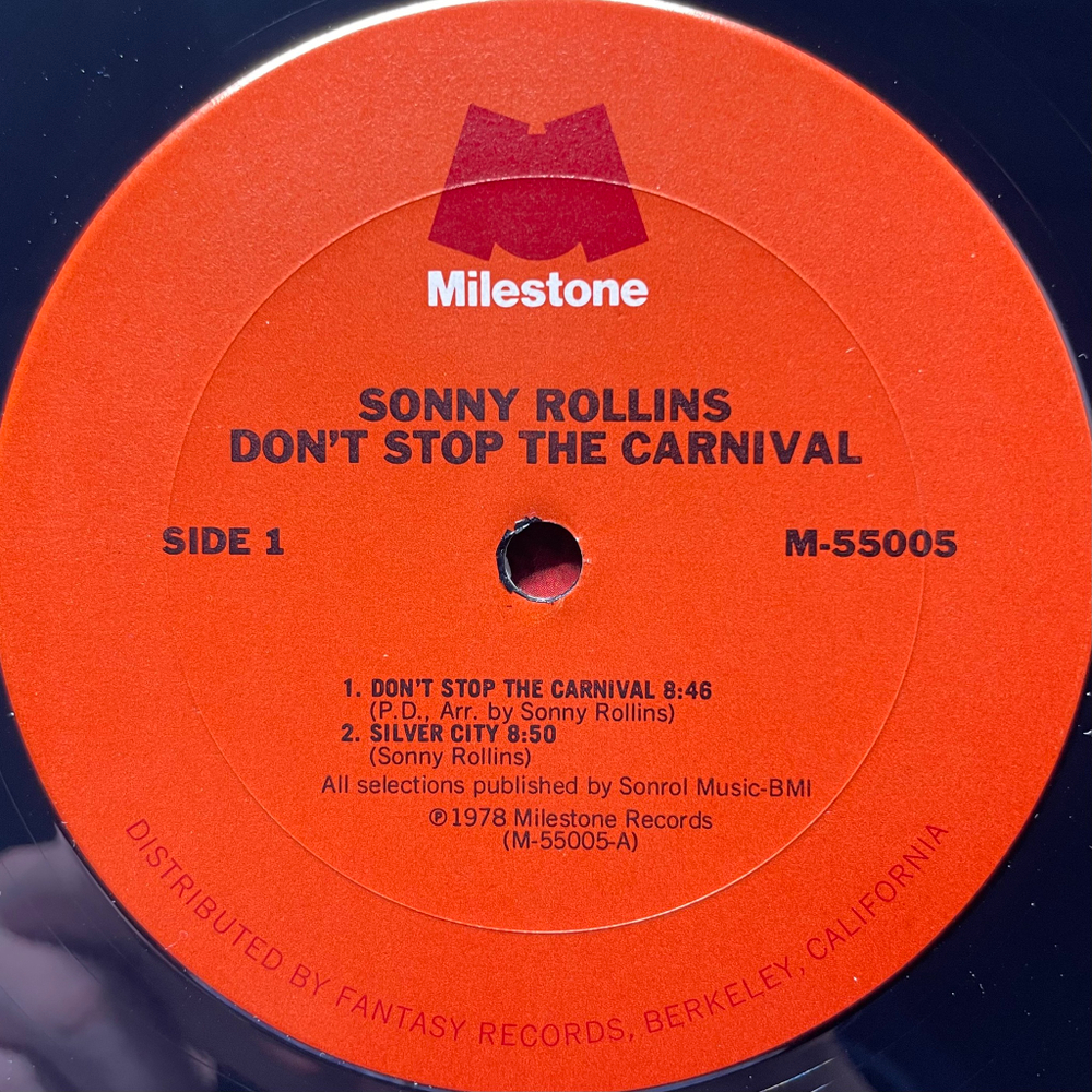 Sonny Rollins ‎– Don't Stop The Carnival 2LP (США 1978г.)