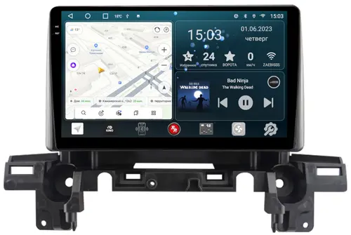 Магнитола для Mazda CX-5 2017+ - RedPower 513 Android 10, Быстрая, QLED+2K, CarPlay, SIM-слот