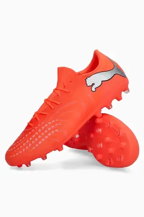 Бутсы Puma Future 9 Match Low MG - красный