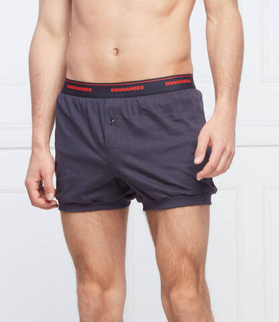 трусики-боксеры Dsquared2 - темно-синий(D9LEG4050)
