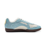Li Ning Slip Resistant Abrasion Resistant Low top Table Tennis Shoes Unisex Sky Blue
