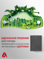 Приточный очиститель воздуха Ballu ONEAIR ASP-100GR графит