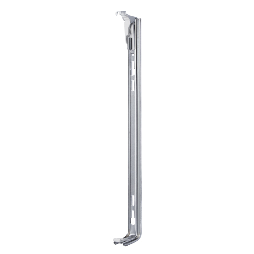 Кронштейн настенный рельсовый h500 RAL9016
