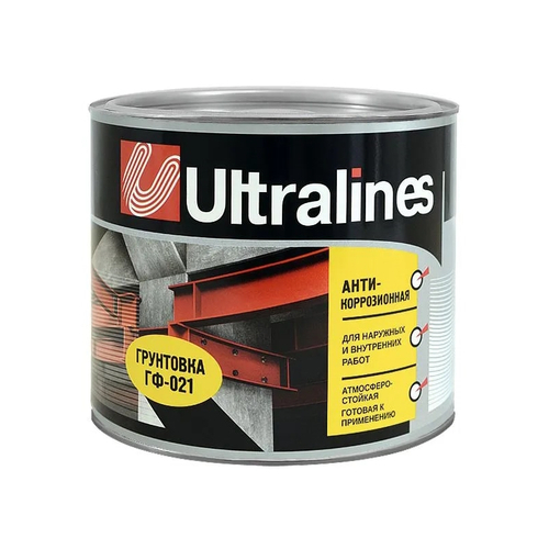 Грунт ГФ-021 РАДУГА  Ultra Lines  серый  1,8кг