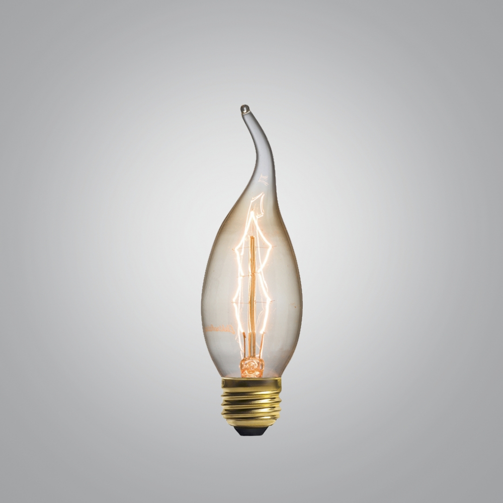 лампочка Эдисона CANDLE BENT TIP ( by Funky Vintage )