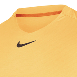Мужское теннисное поло Nike Dri-Fit Advantage Court T-Shirt Men - Yellow