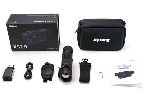 Тепловизионный монокуляр Sytong XS2.0-625LRF x1.4/2.8/5.6/11.2, 640х512 лазерный дальномер,ø25мм, обнаруж.1250м, 436г