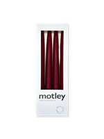 Набор классических свечей Motley 4 шт | винный