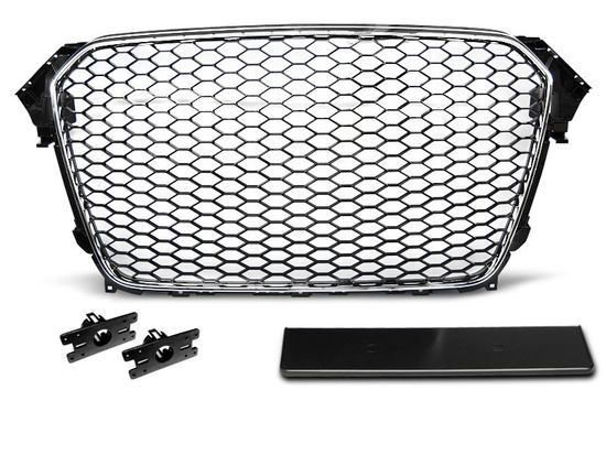 Решетка радиатора RS-TYPE CHROME BLACK для Audi A4 B8