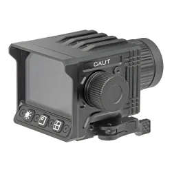 Коллиматор тепловизионный Gaut Nova TD 219, x1.2-4.8, 256x192, D19мм 6000Дж - вид сзади со стороны экрана и кнопок