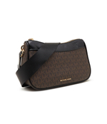 Кожаная сумка через плечо + поясная сумка Michael Kors - коричневый(32F3GJ6C8B)