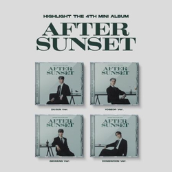 Альбом Highlight - AFTER SUNSET 4th Mini Album Jewel Case RANDOM Version