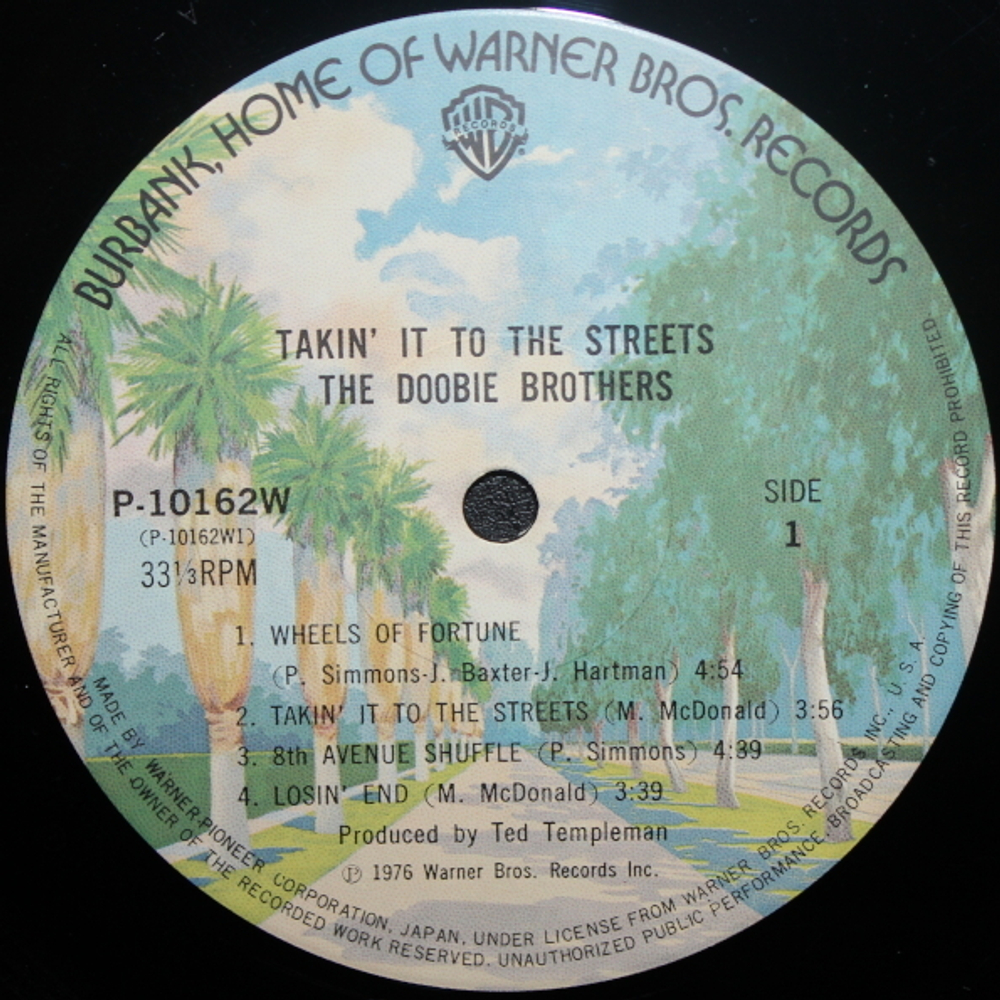 The Doobie Brothers / Takin' It To The Streets (LP)