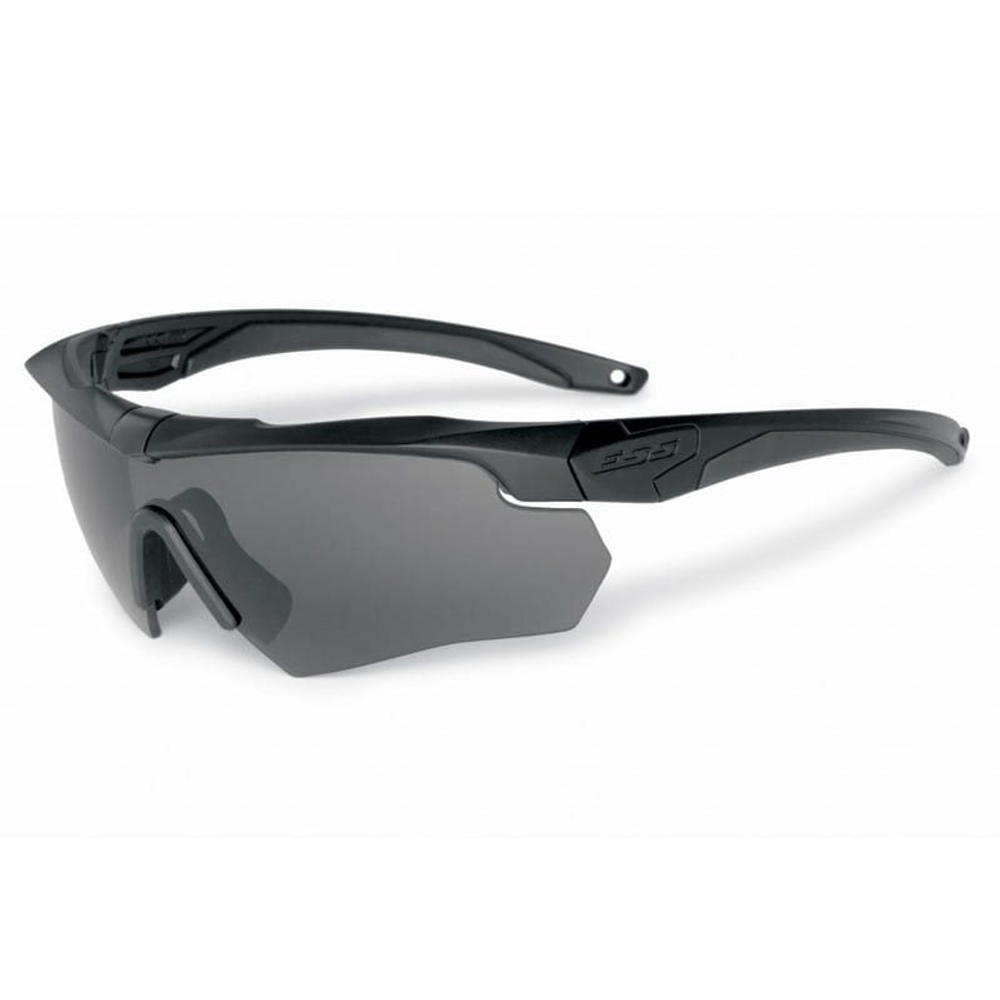Очки защитные ESS Glasses ESS CROSSBOW ONE BLACK smoke grey