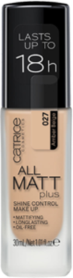 Тональная основа Catrice All Matt Plus Shine Control Make Up - 027 Amber Beige