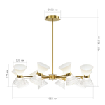 Светильник подвесной SPIRIT G9 LED 16х5W
