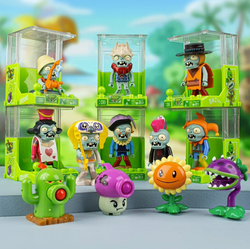 Коллекционные фигурки "Plants vs. Zombies Cube"
