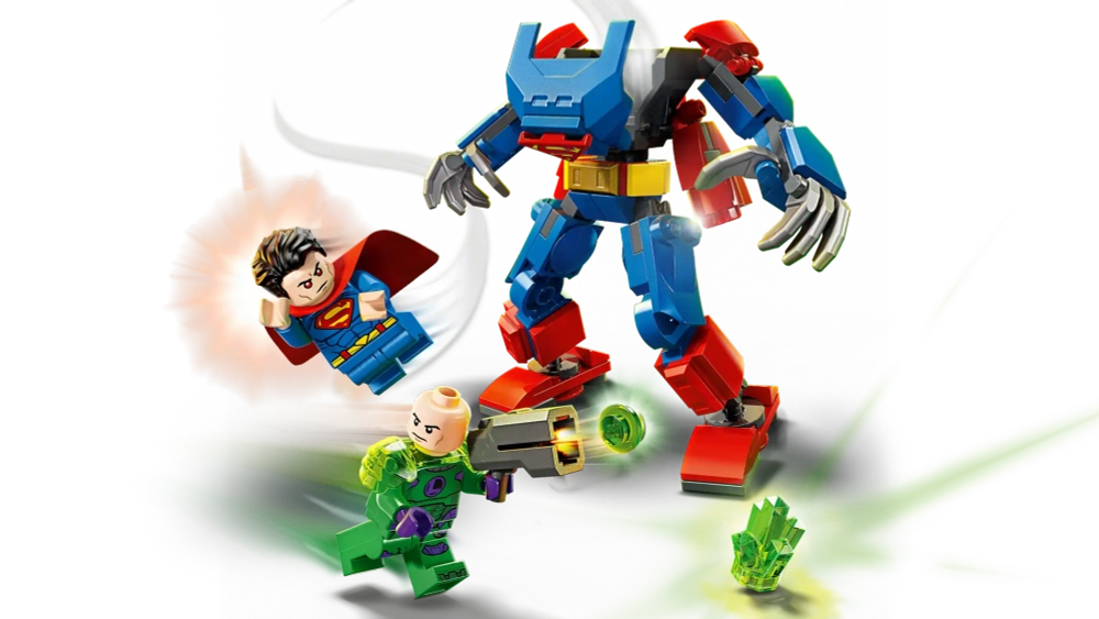 Конструктор LEGO DC 76302 Робот Супермен против Лекса Лютора