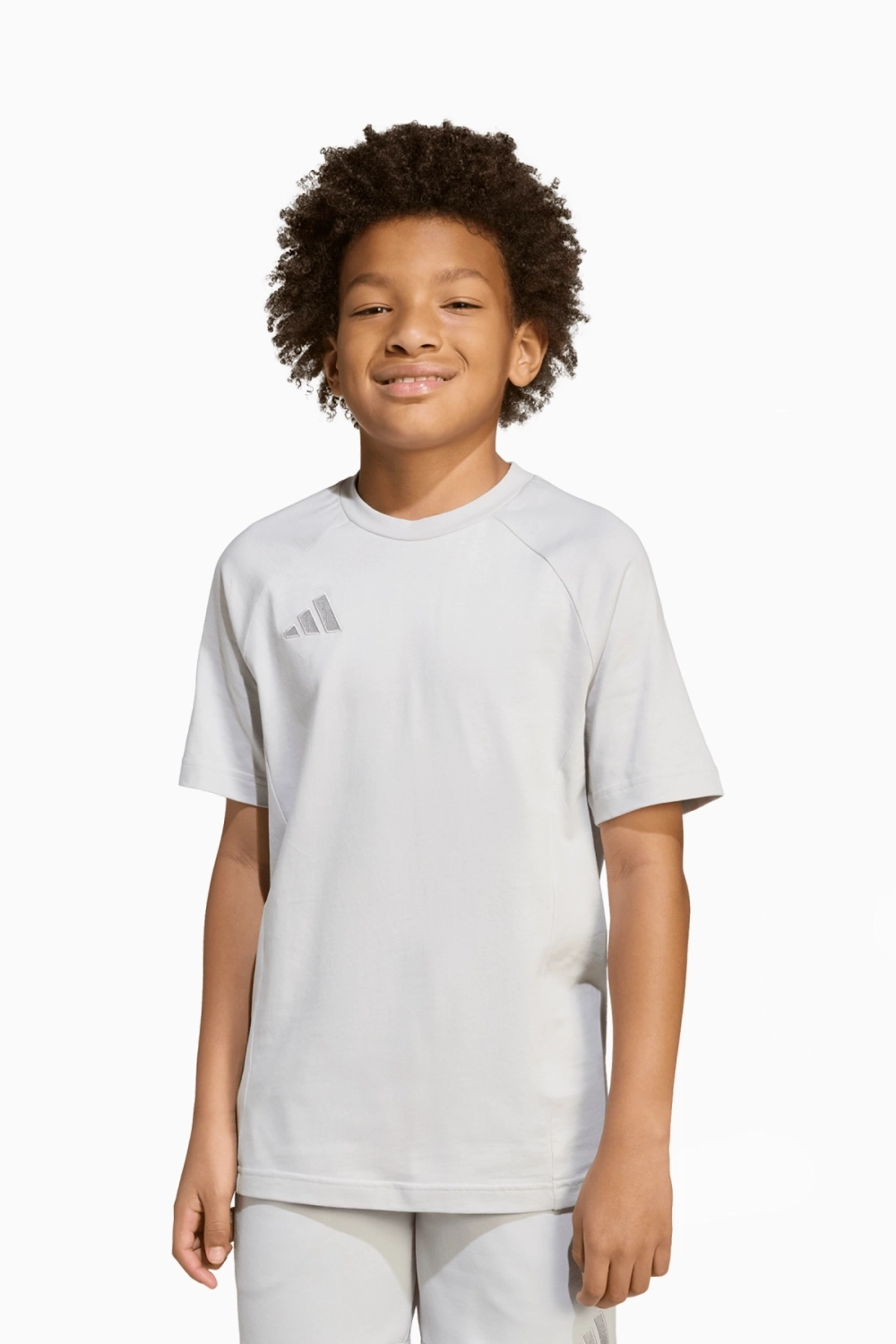 Футболка adidas Tiro 25 Travel Tee Junior - серый