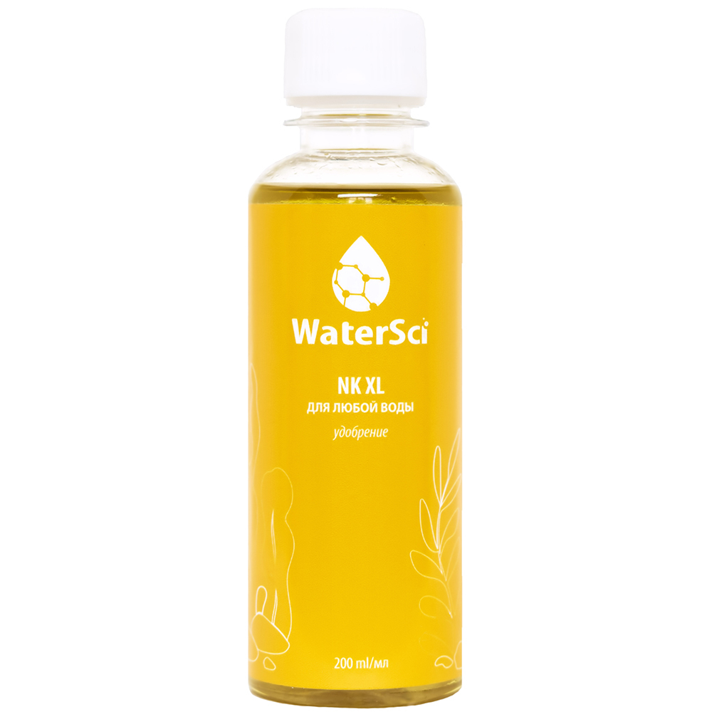 WaterSci NK XL, 200 ml. Концентрат азотно-калийного удобрения