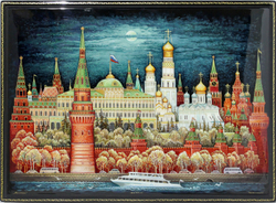 Шкатулка для бумаг "Москва Златоглавая"