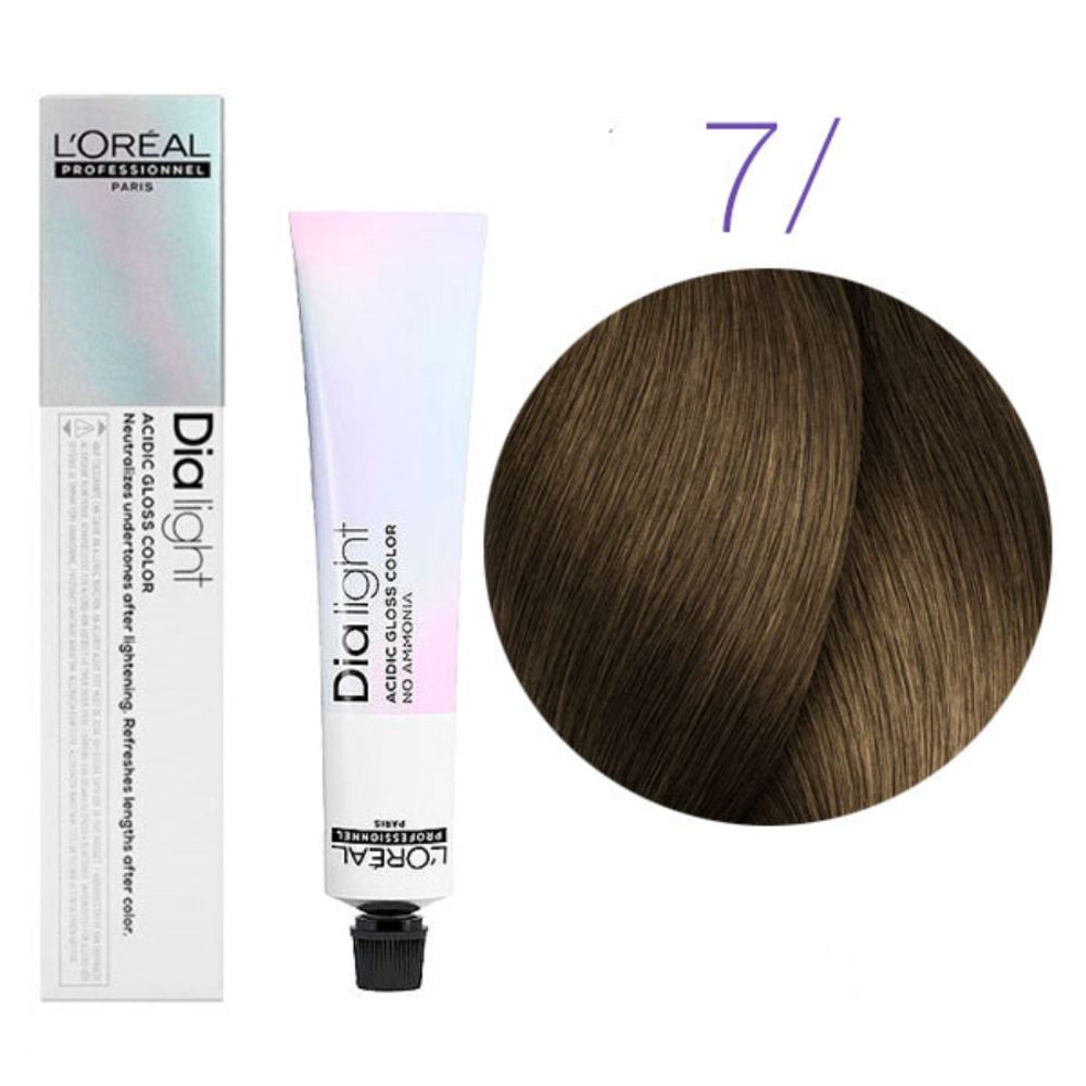 L'Oreal Professionnel Dia Light 7 блондин 50мл