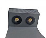 09205-F(220V),16(10) Светильник уличный Келси серый 220V w13*8,5 h80 Led Philips 6W (4000K) Декоративная подсветка розовая.. ТМ Kink Light