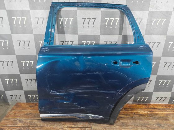 Дверь задняя левая Geely Monjaro 21-нв Б/У Оригинал 5081068500C15