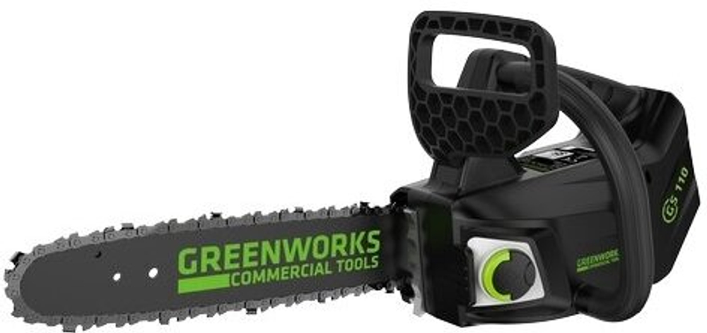 Пила цепная одноручная аккум. GREENWORKS GD40TCS 40В,25см,1/4-1,3-58,б/щ,без АКБ и ЗУ (2003807)