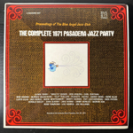 The Blue Angel Jazz Club ‎– The Complete 1971 Pasadena Jazz Party 2LP (США 1971г.)