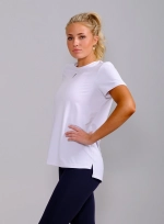 Женская майка RS Performance Relaxed Tee (White/Black) AW-268-001