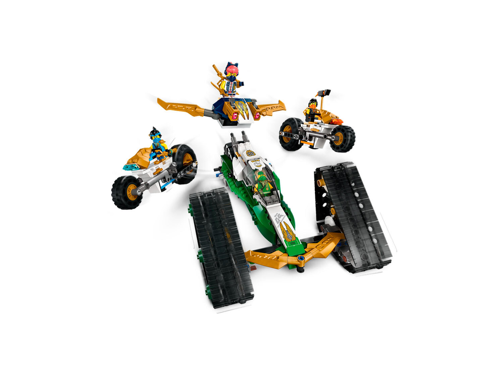 Конструктор Лего Ниндзяго Комбо-авто команды Ниндзя | LEGO Ninjago Ninja Team Combo Vehicle 71820 - 576 деталей (8+)