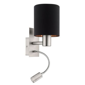 Бра 1*E27+3,5W 3000K 96483 медный/черный PASTERI Eglo
