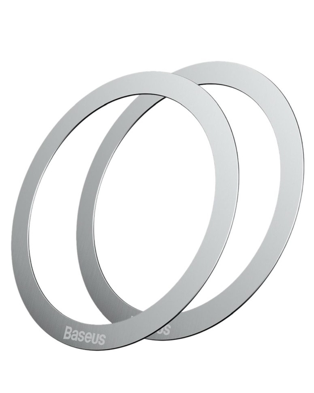 Магнитное кольцо Baseus Halo Magnetic для смартфонов (2шт.) (PCCH000012) серебристое